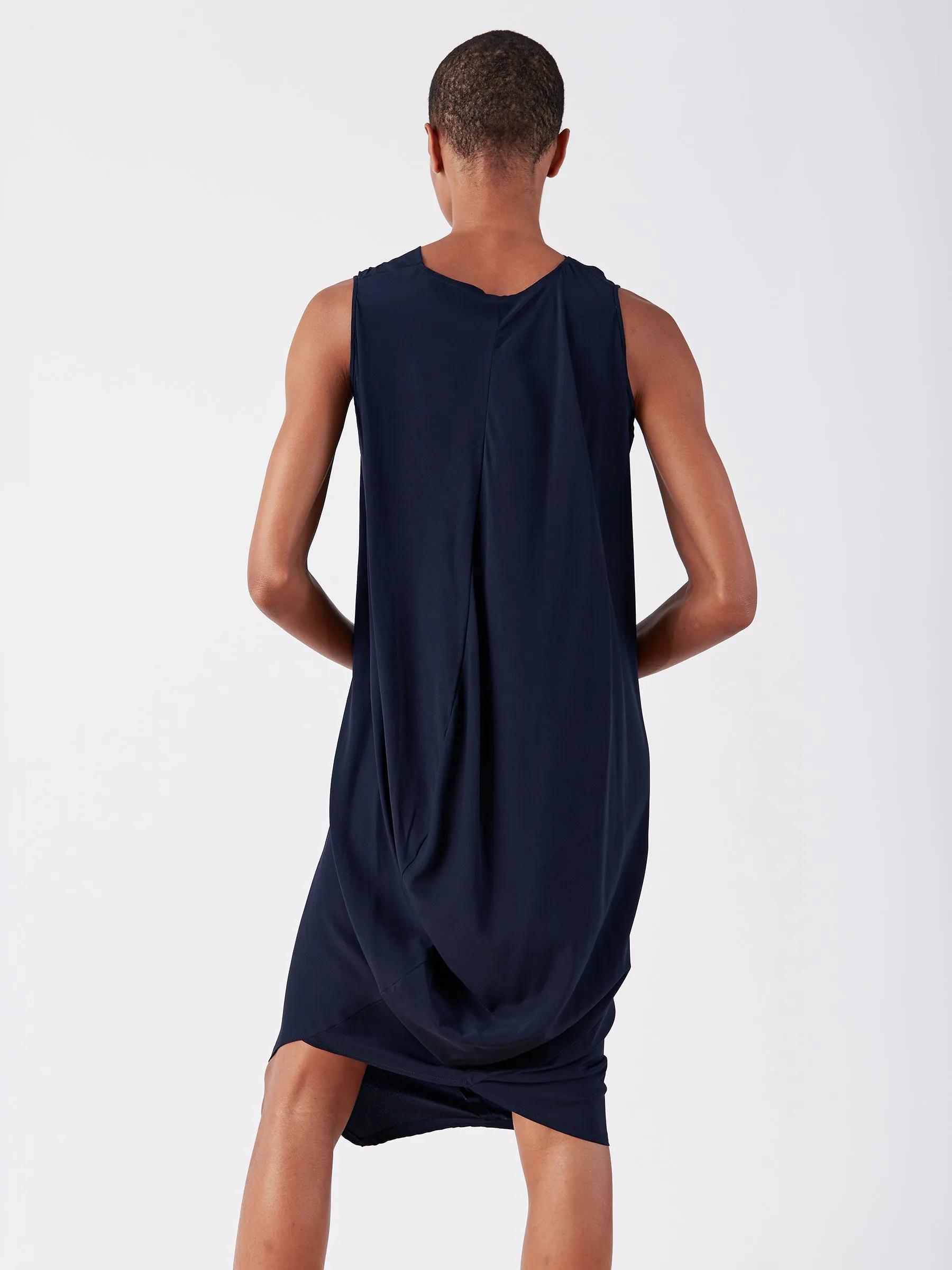 Twist Shoulder Ibit Dress sold by Zero + Maria Cornejo product image thumbnail 4