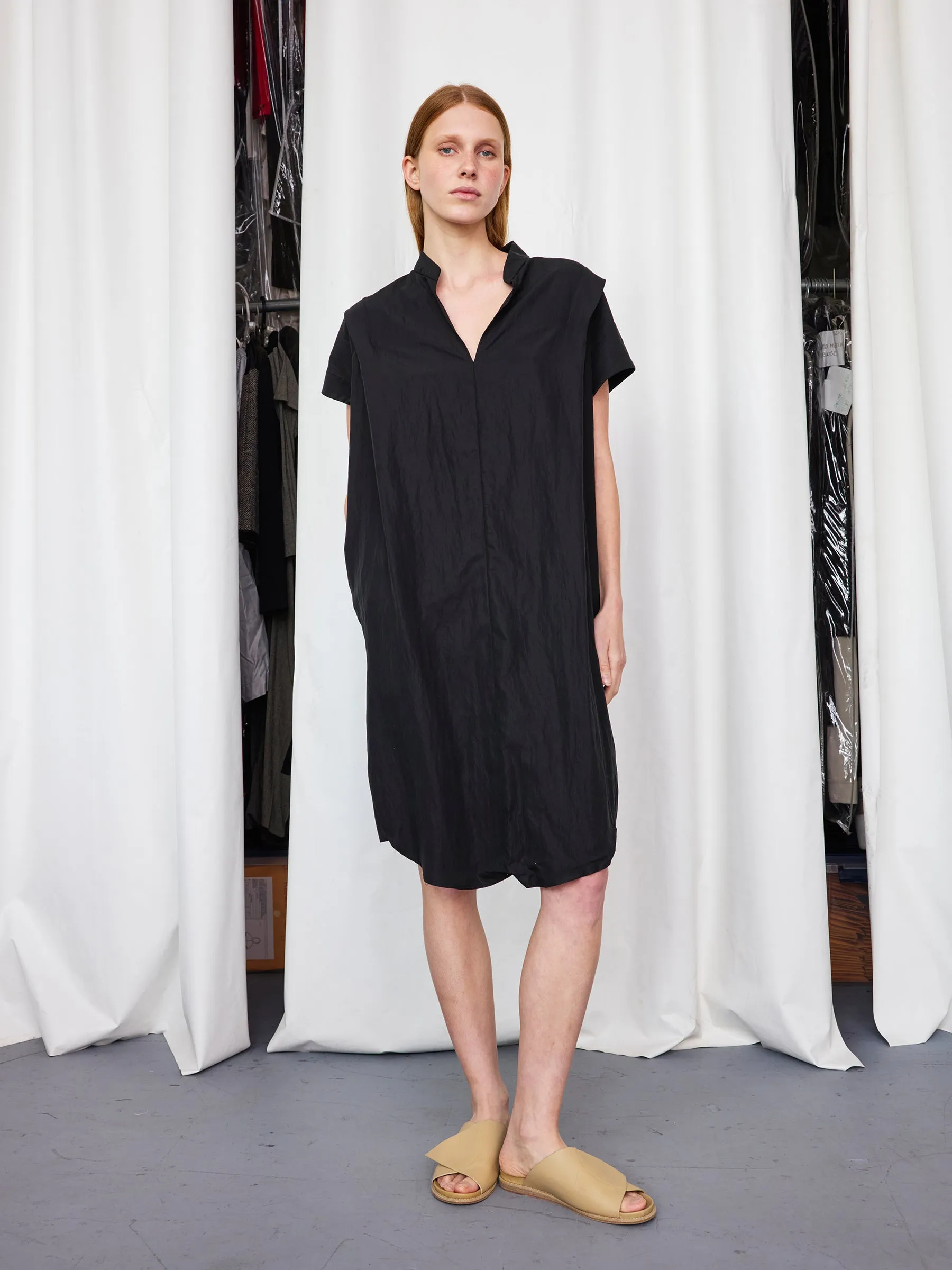 Pleat Circe Dress sold by Zero + Maria Cornejo product image thumbnail 3