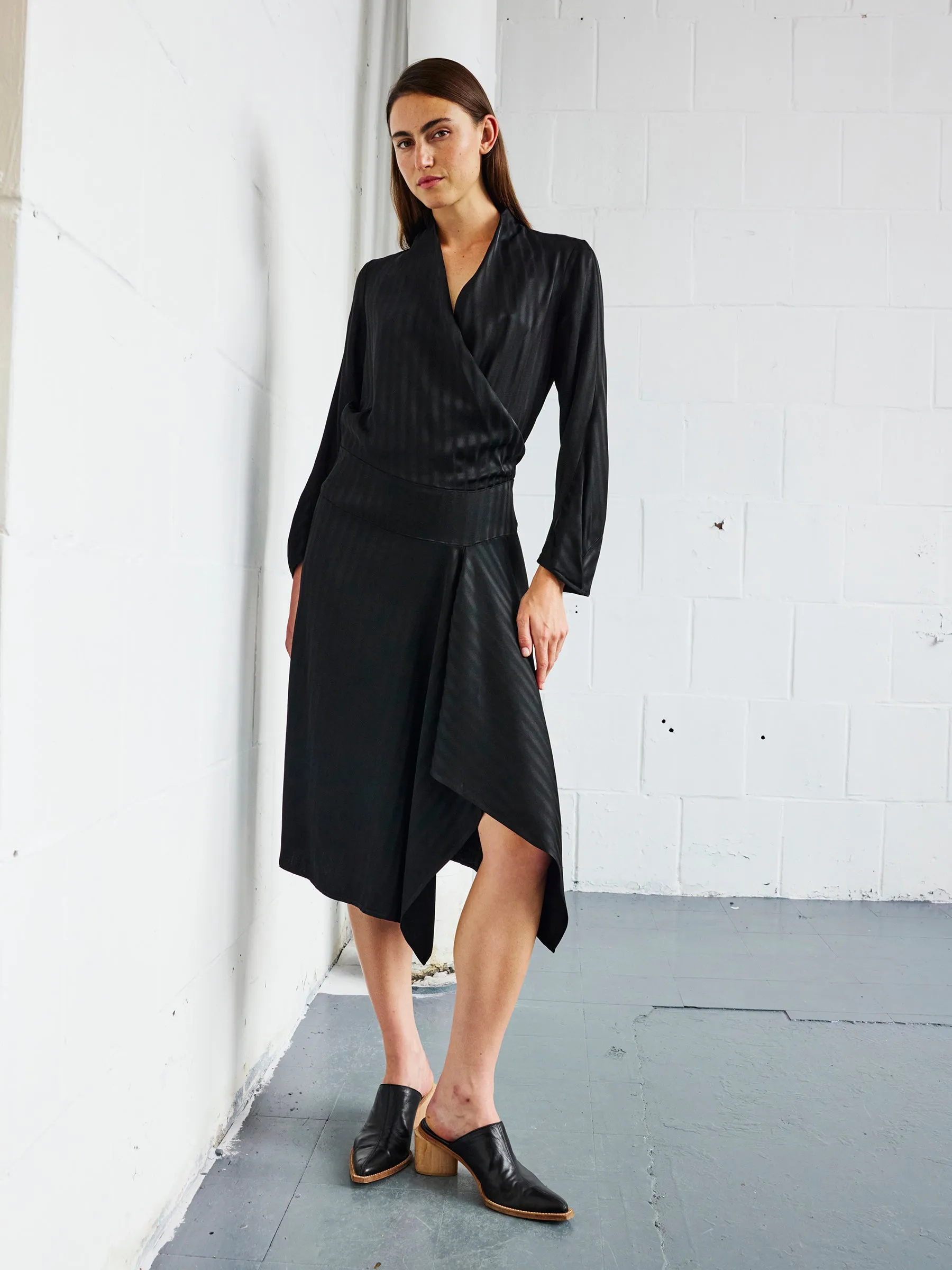 Long-Sleeved Madira Dress sold by Zero + Maria Cornejo