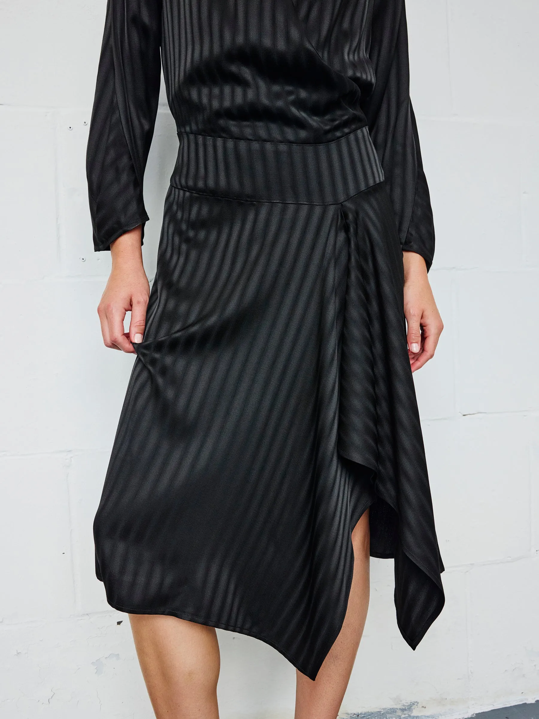 Long-Sleeved Madira Dress sold by Zero + Maria Cornejo product image thumbnail 5