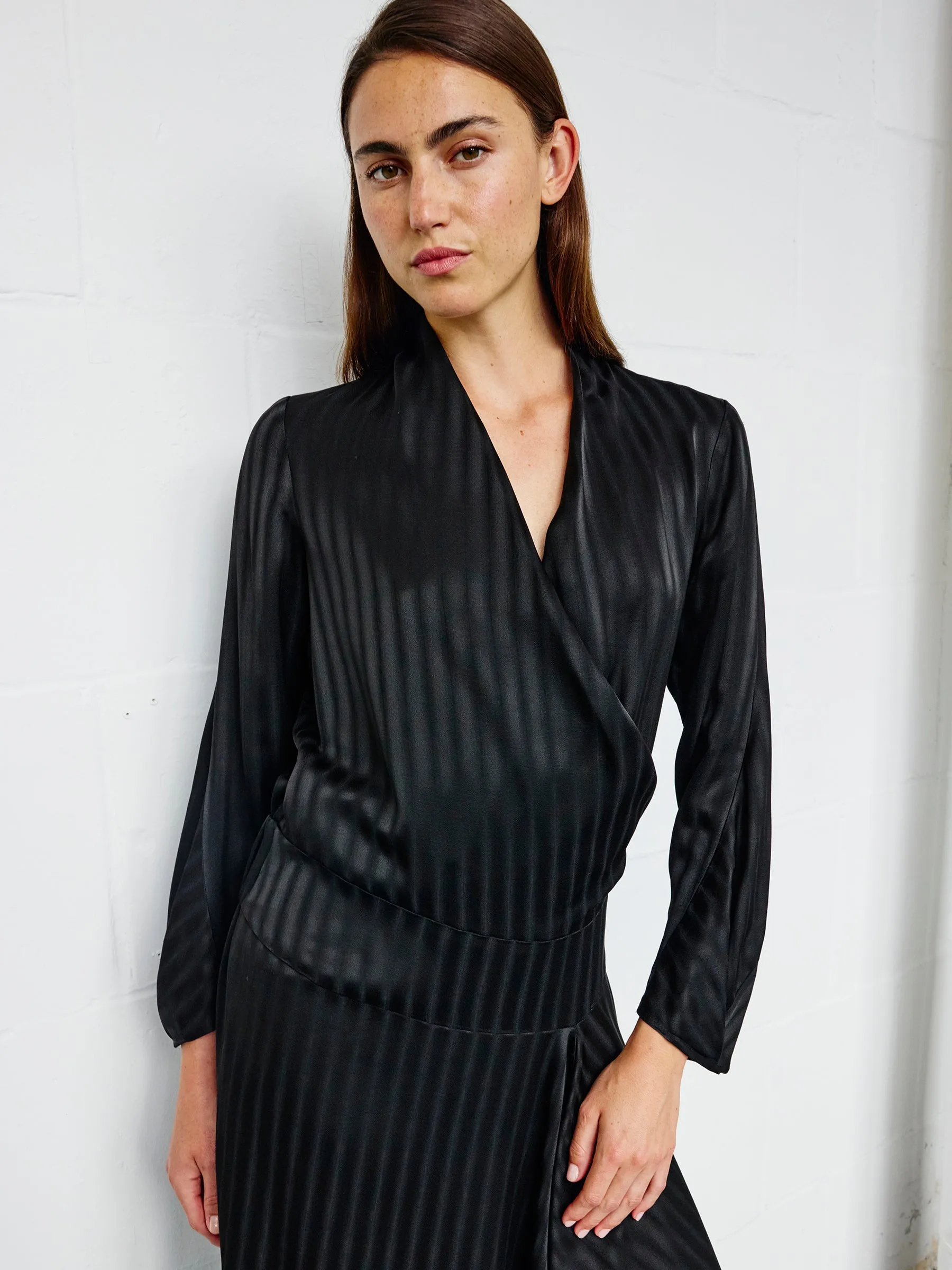 Long-Sleeved Madira Dress sold by Zero + Maria Cornejo product image thumbnail 4