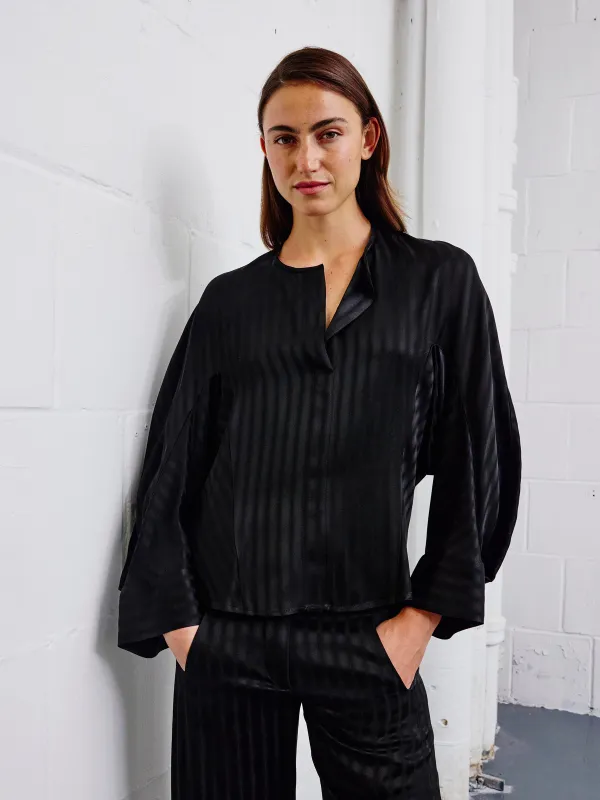 Long-Sleeved Akeo Shirt made by Zero + Maria Cornejo
