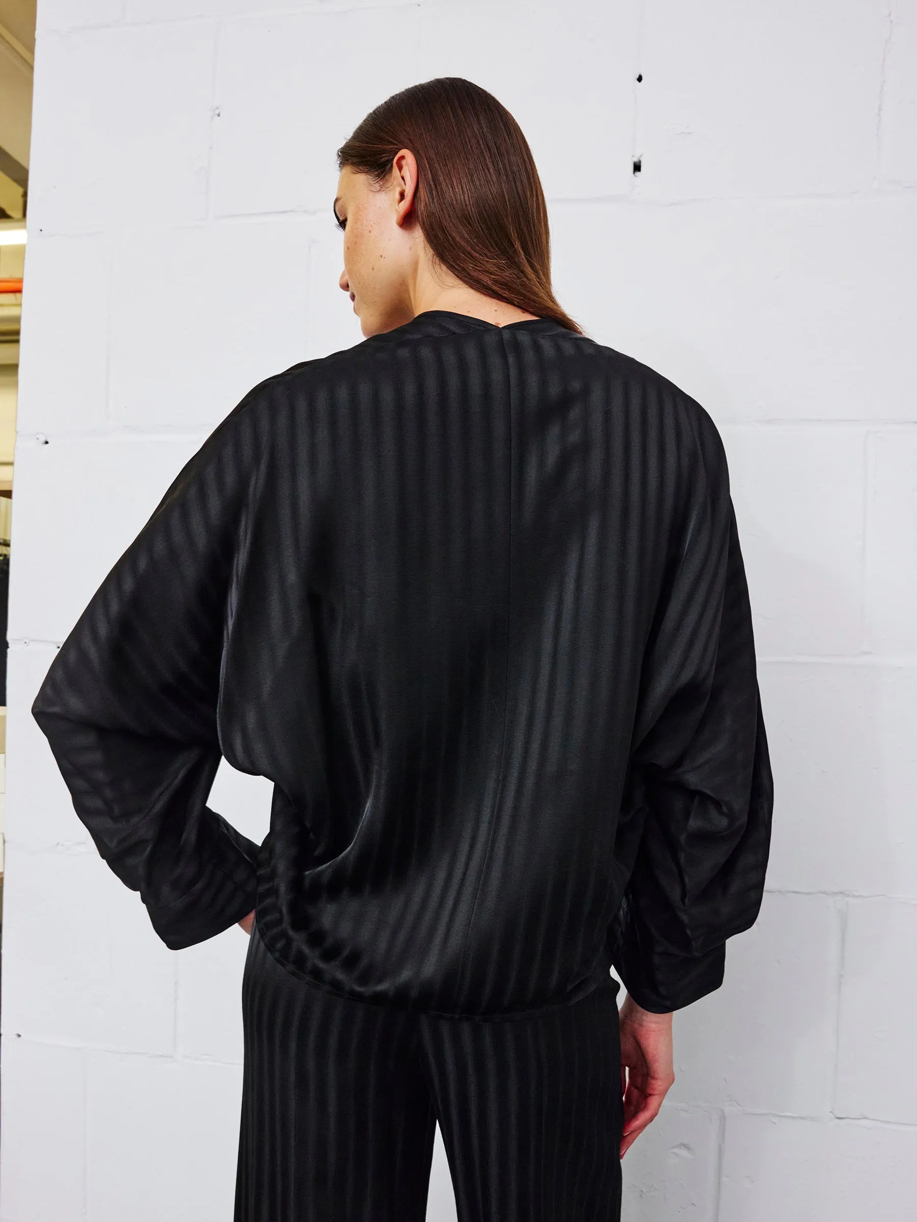 Long-Sleeved Akeo Shirt sold by Zero + Maria Cornejo product image thumbnail 4