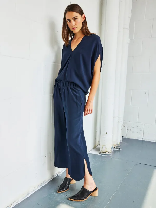 Ruched Front Pant made by Zero + Maria Cornejo