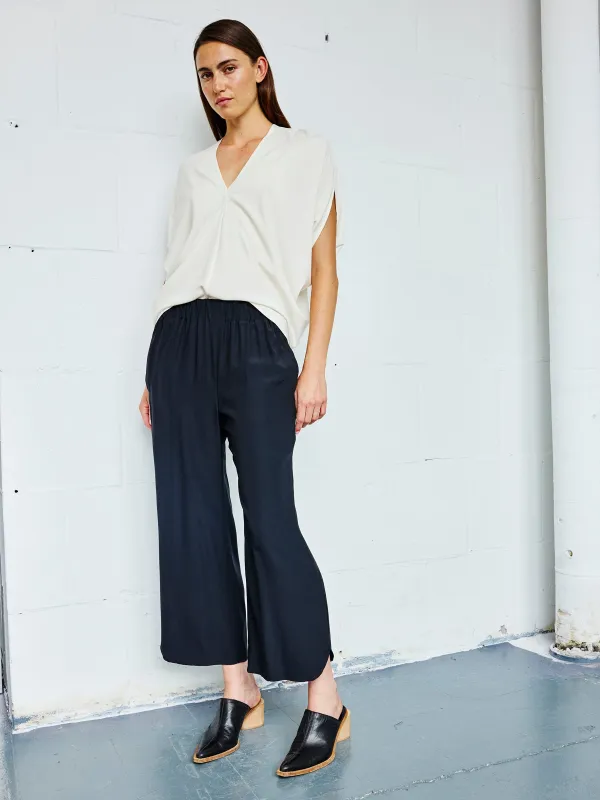 Ruched Front Pant made by Zero + Maria Cornejo
