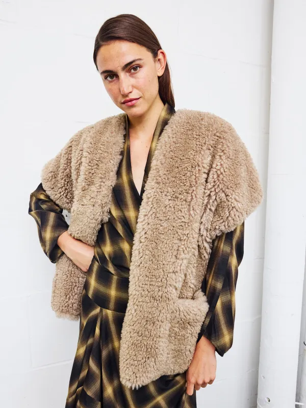Reversible Saban Waistcoat made by Zero + Maria Cornejo
