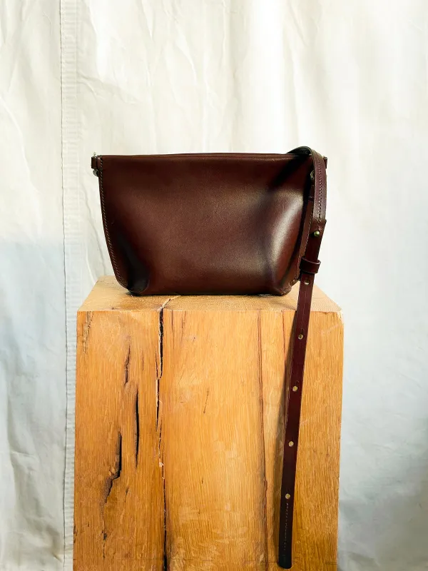 Bartleby Objects Stowe Leather Strap Bag made by Zero + Maria Cornejo