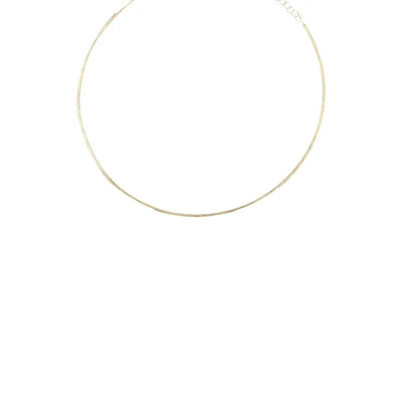14k Gold Wire Choker sold by Zoe Chicco