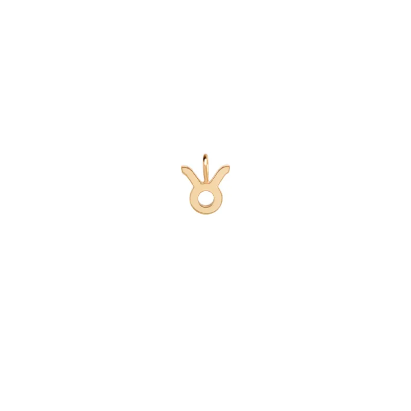 14k Midi Bitty Zodiac Charm Pendant - SALE made by Zoe Chicco