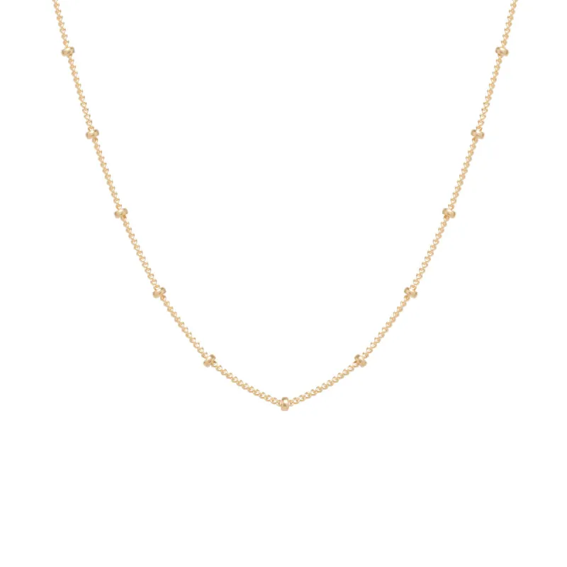 14k Satellite Chain Necklace - SALE sold by Zoe Chicco
