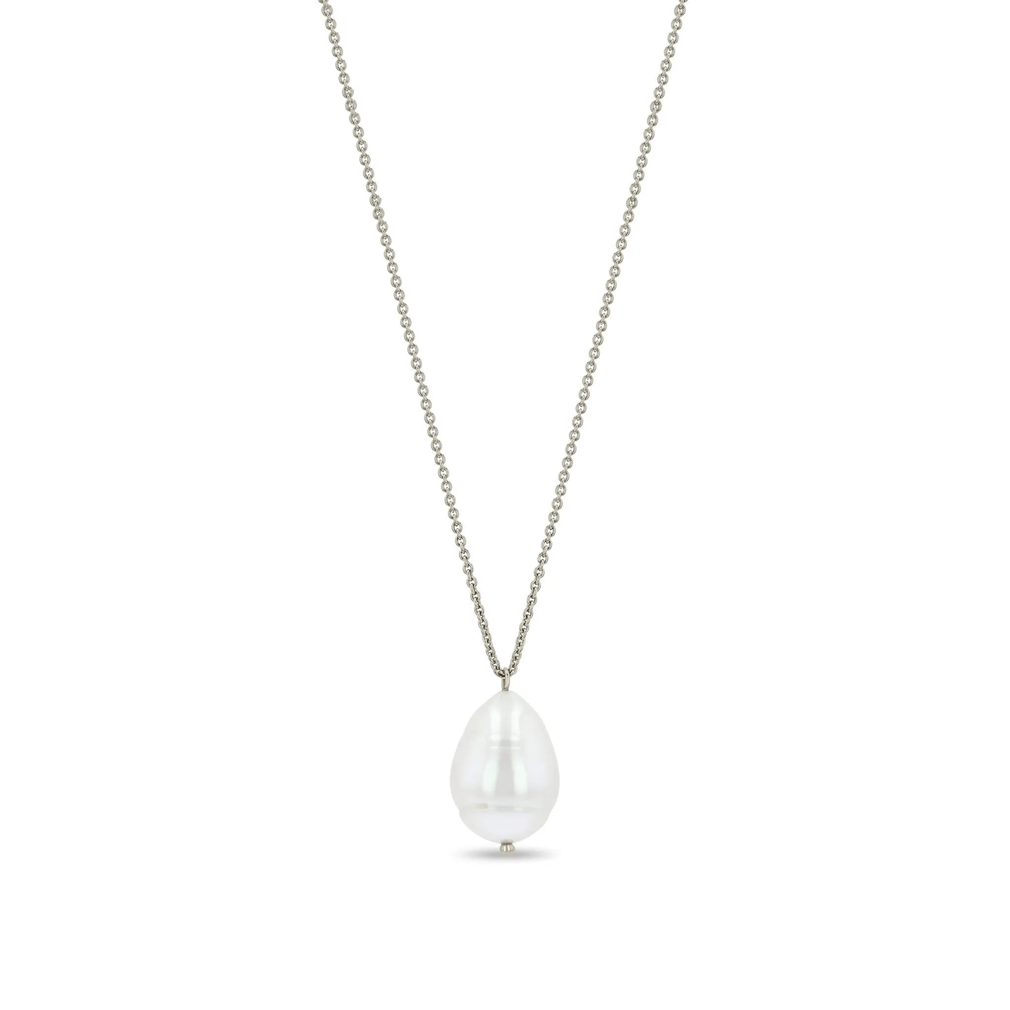 14k Baroque Pearl Long Pendant Necklace - SALE sold by Zoe Chicco product image thumbnail 2