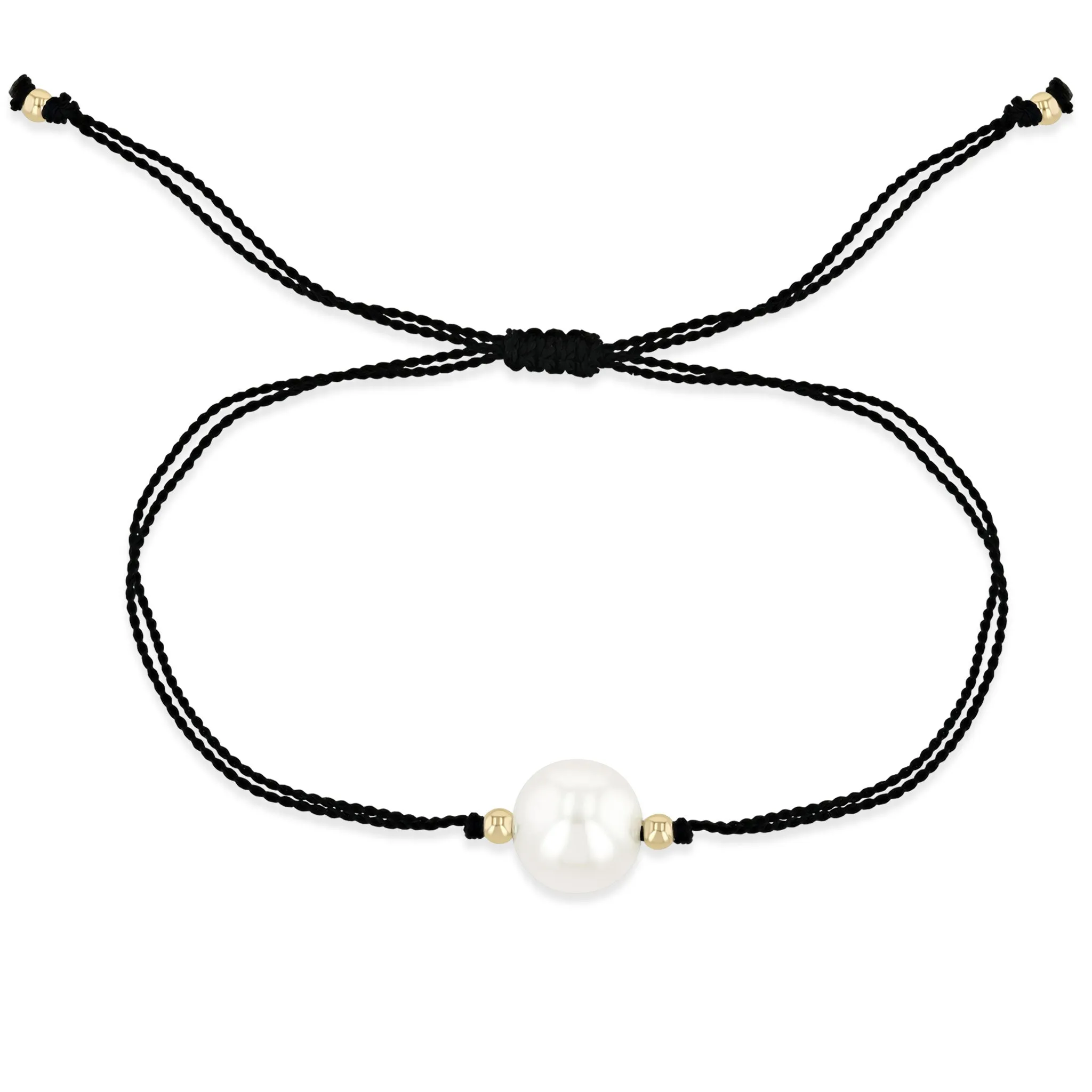 14k Large Pearl Cord Bracelet sold by Zoe Chicco