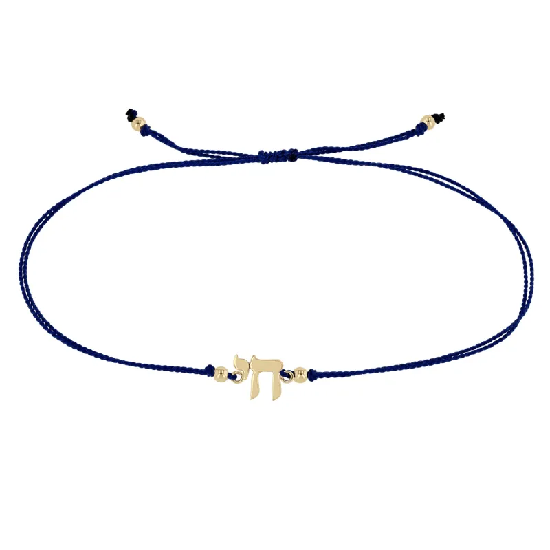 14k Midi Bitty Chai Cord Bracelet sold by Zoe Chicco