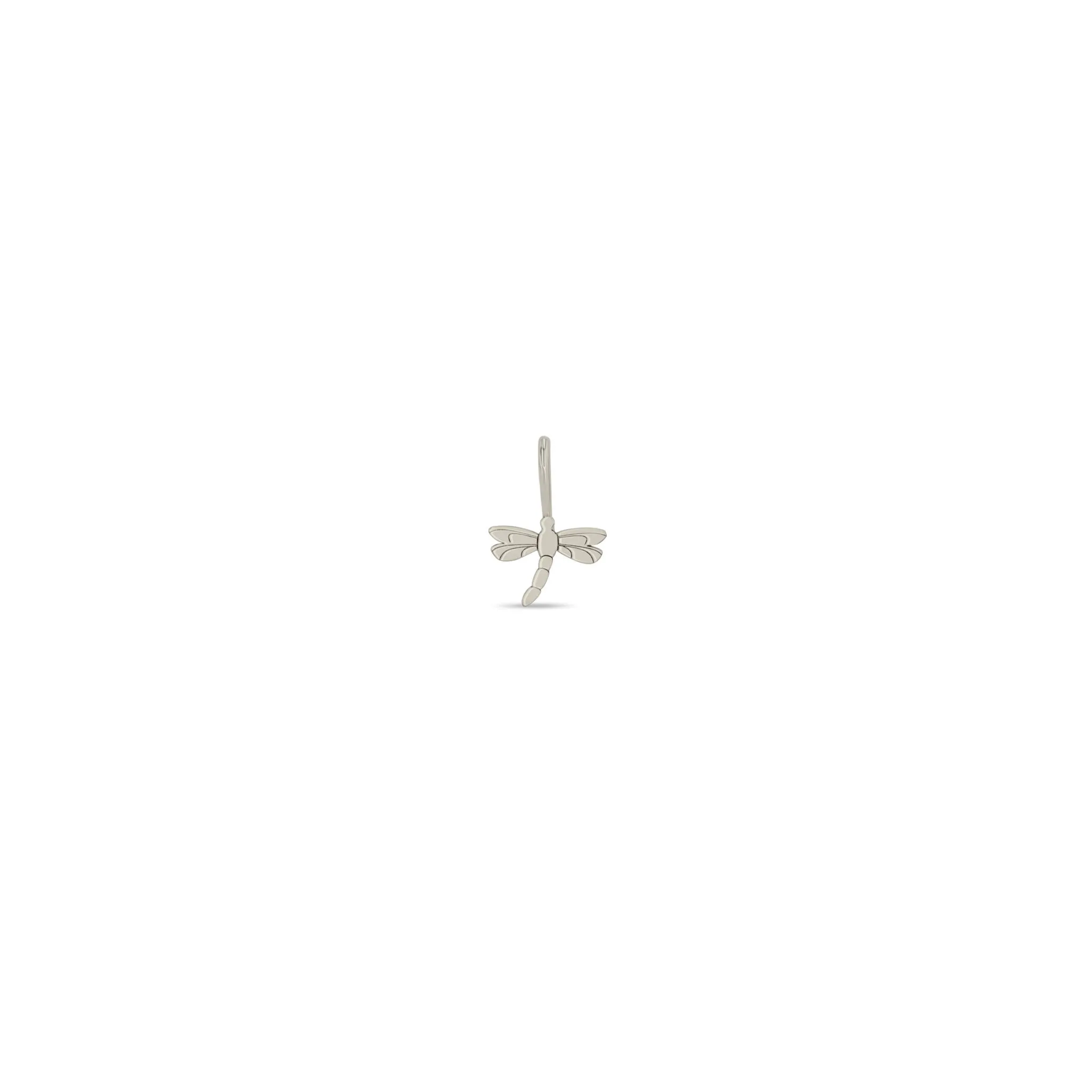 14k Single Midi Bitty Dragonfly Charm sold by Zoe Chicco product image thumbnail 5