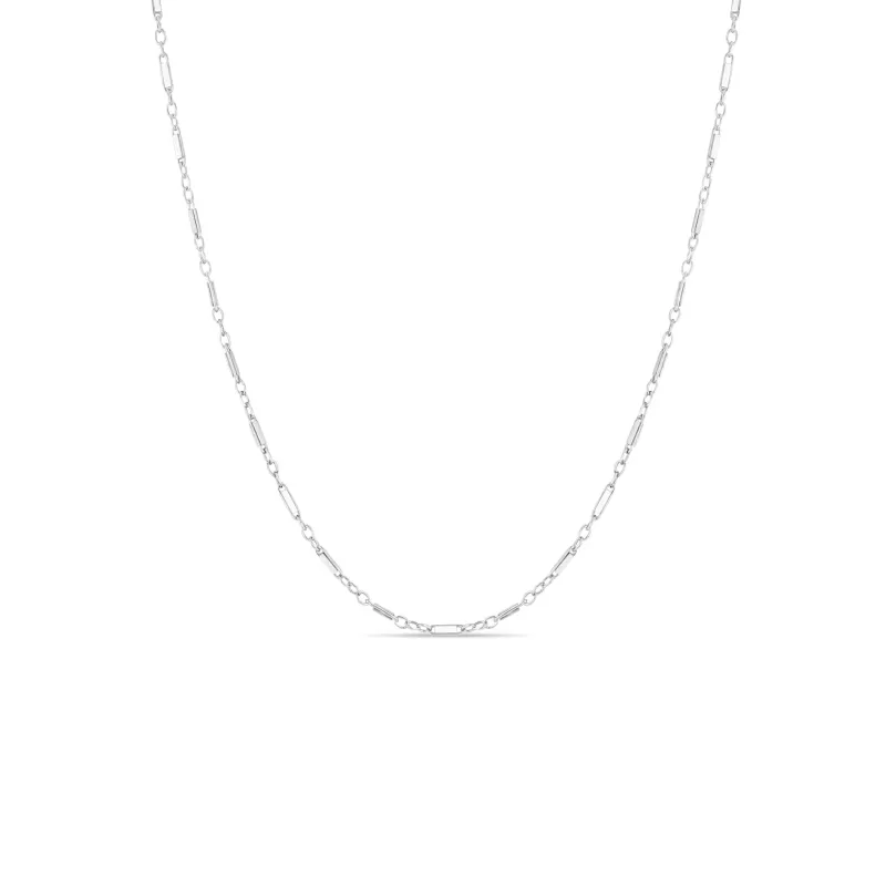 Sterling Silver Bar Chain Necklace - SALE sold by Zoe Chicco