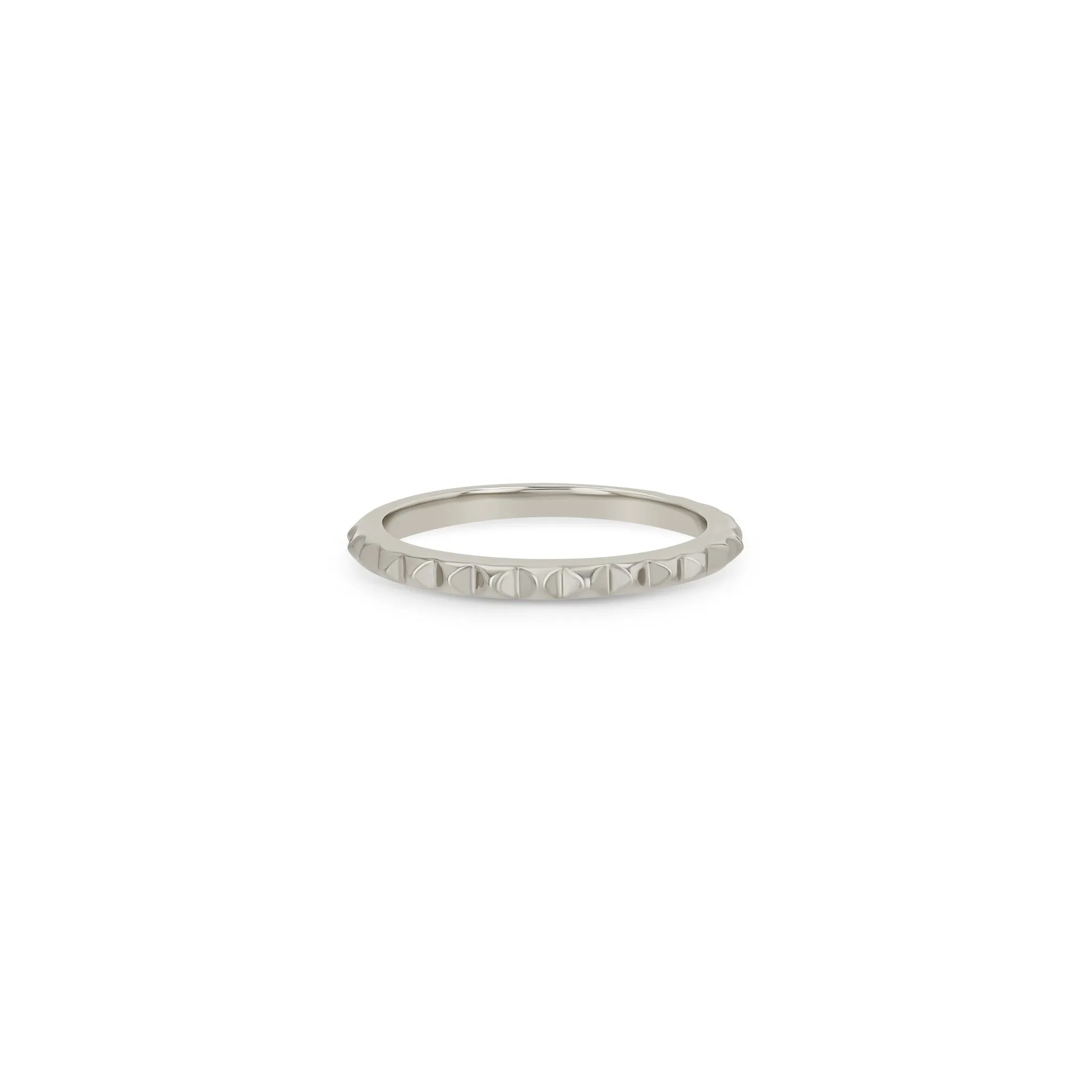 14k Gold Spike Eternity Ring sold by Zoe Chicco product image thumbnail 5