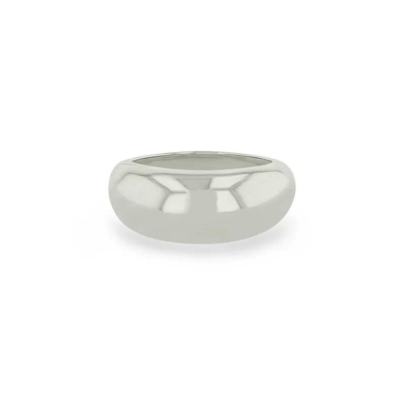 Sterling Silver Medium Aura Ring sold by Zoe Chicco