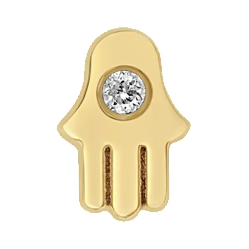 Itty Bitty Diamond Hamsa sold by Zoe Chicco
