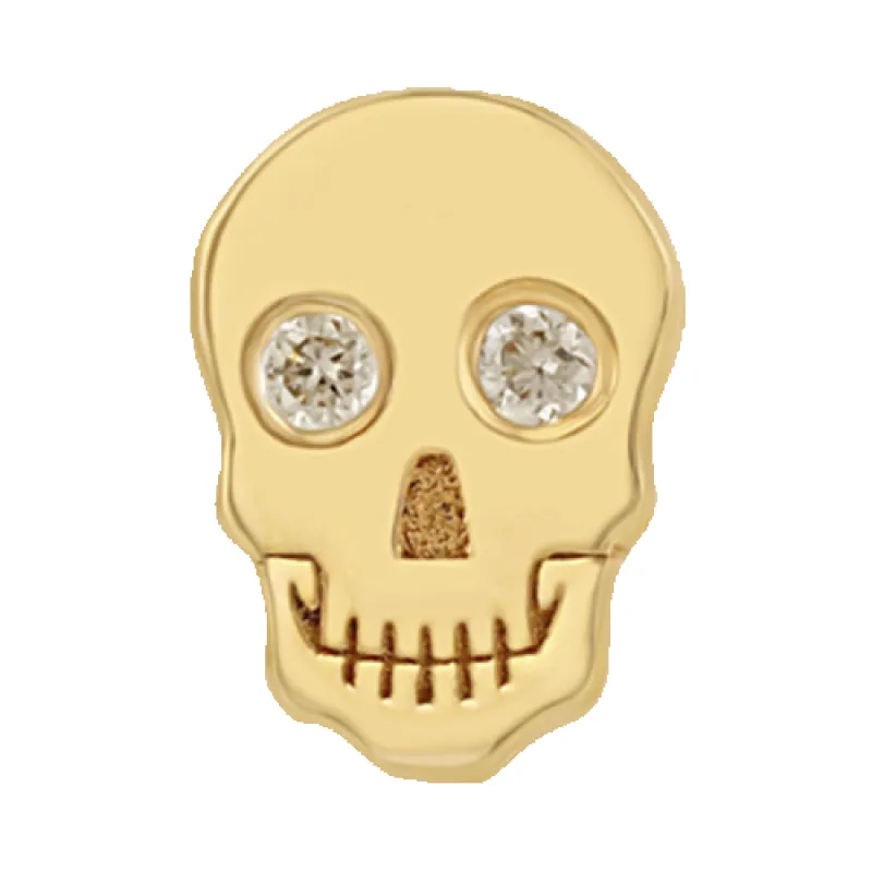 Itty Bitty Diamond Skull sold by Zoe Chicco