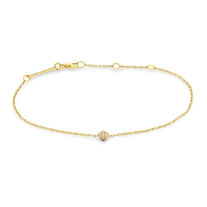14k Itty Bitty Seashell Bracelet sold by Zoe Chicco
