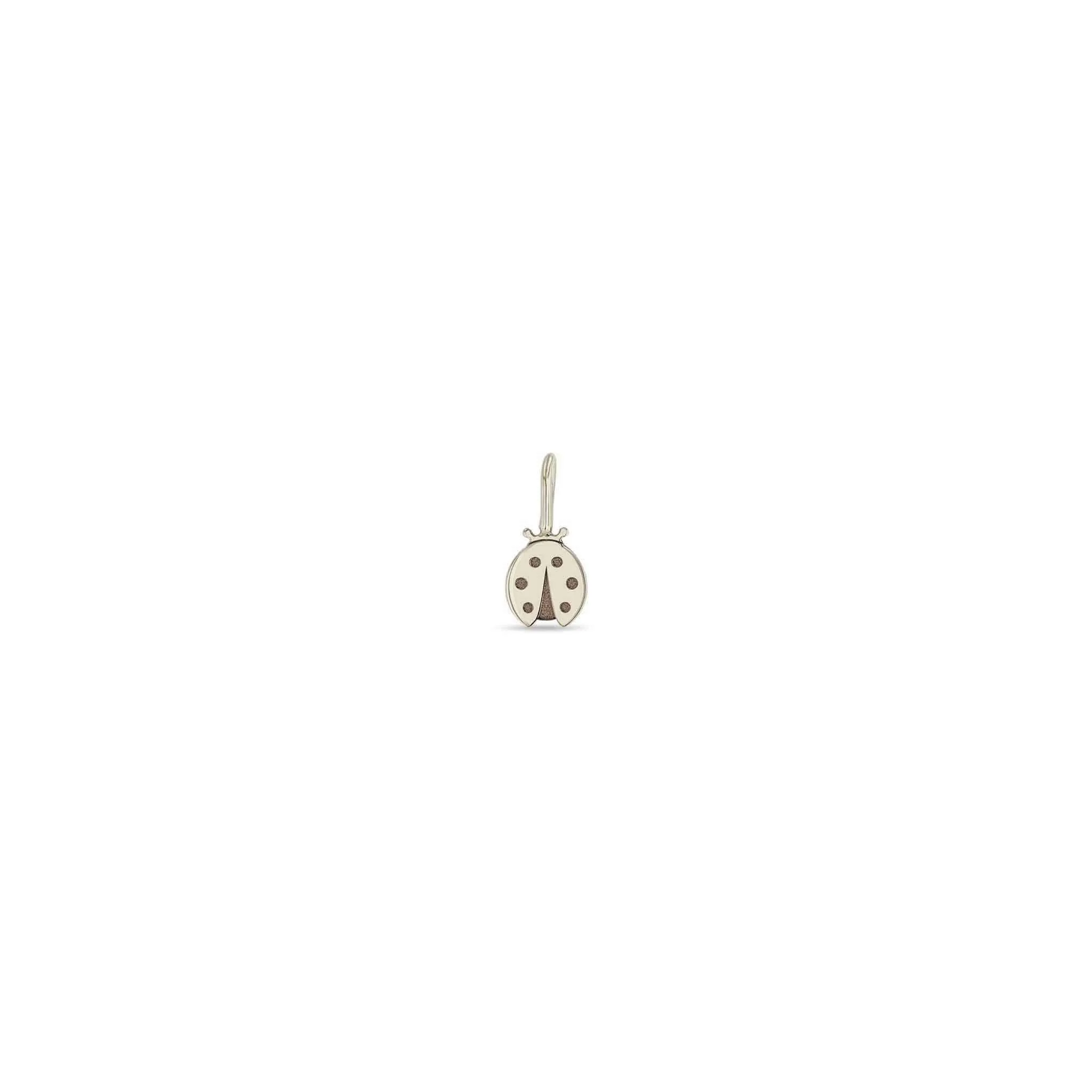 14k Single Midi Bitty Ladybug Charm sold by Zoe Chicco product image thumbnail 3