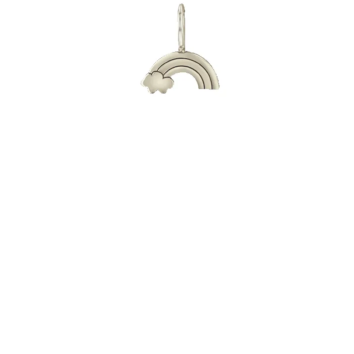 14k Midi Bitty Rainbow Charm sold by Zoe Chicco product image thumbnail 4