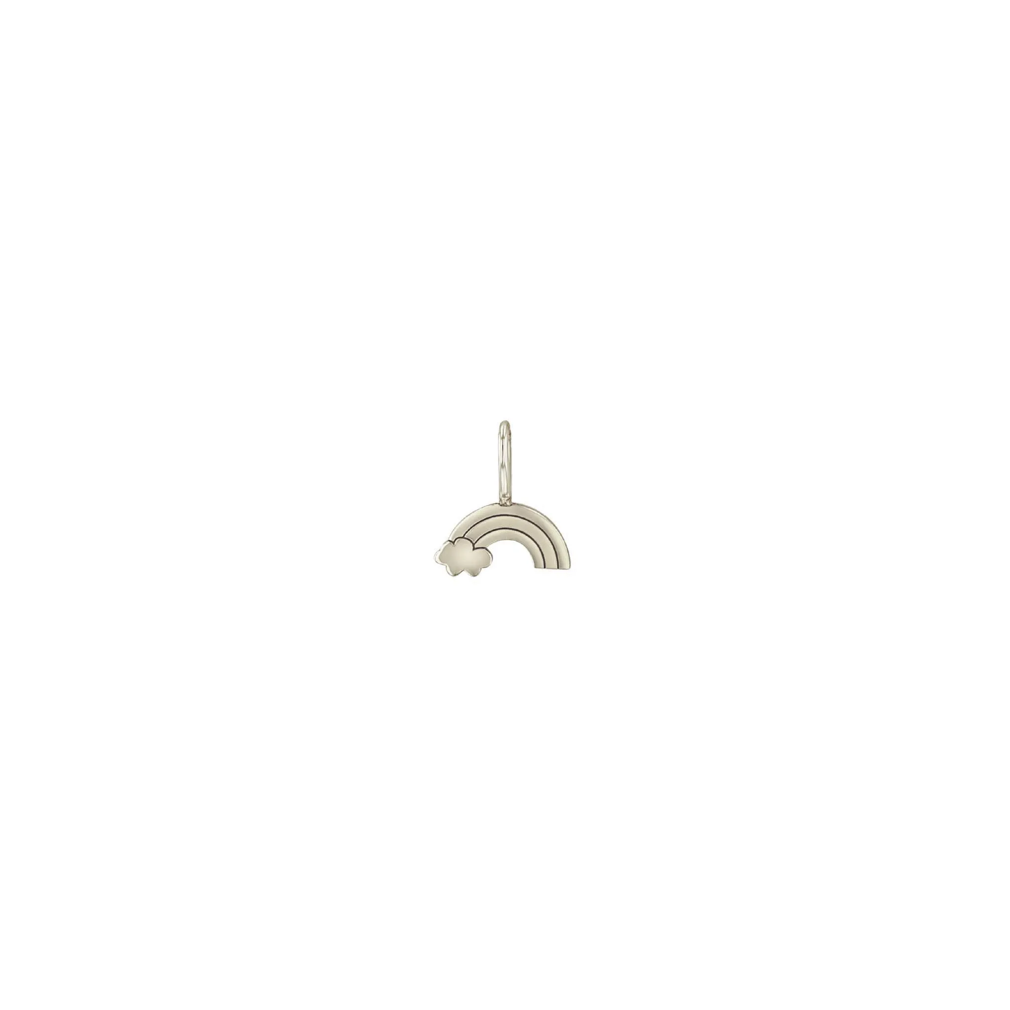 14k Single Midi Bitty Rainbow Charm sold by Zoe Chicco product image thumbnail 3