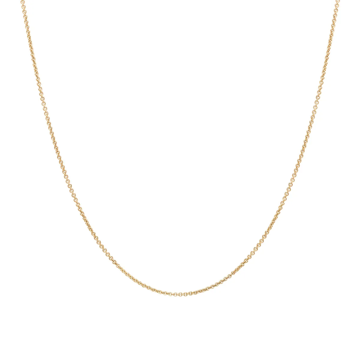 14k Thicker Cable Chain Necklace sold by Zoe Chicco