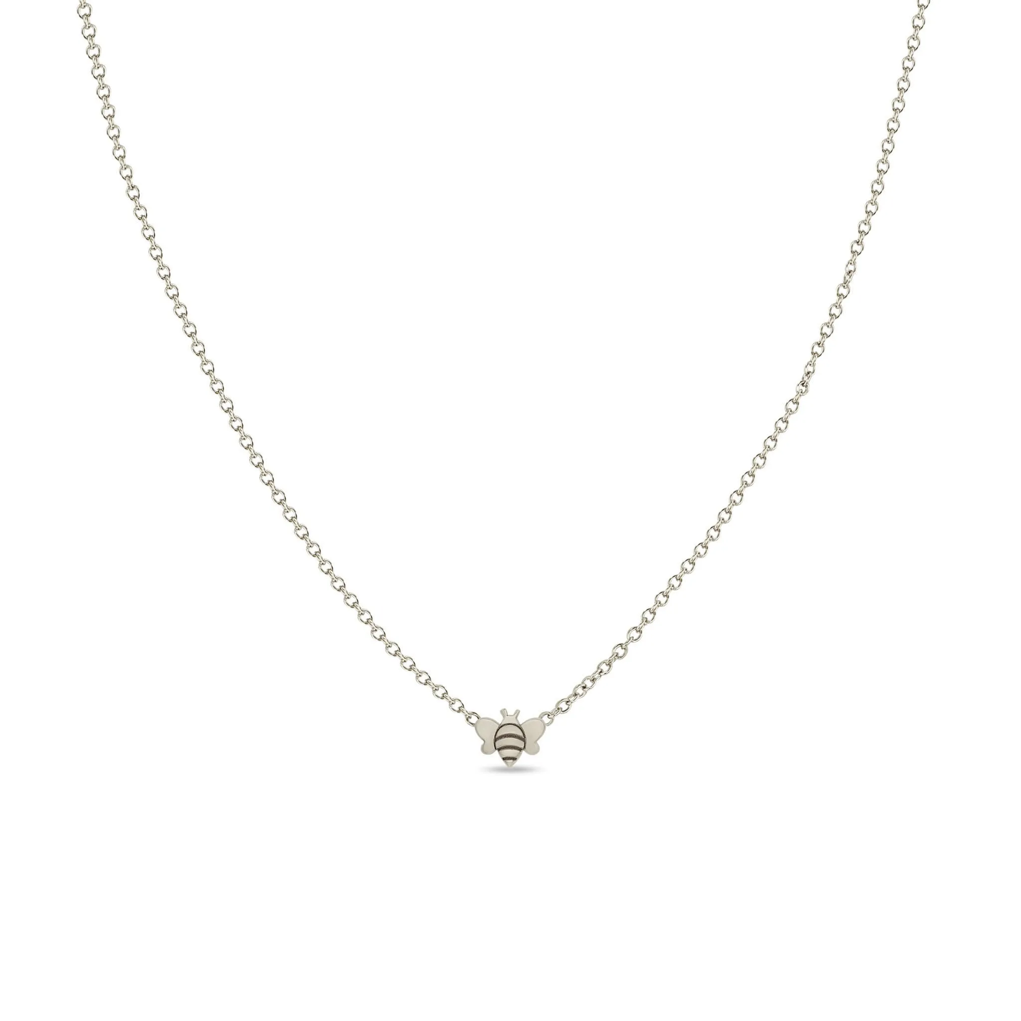 14k Itty Bitty Bee Necklace sold by Zoe Chicco product image thumbnail 3