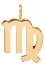 14k Midi Bitty Zodiac Charm Pendant sold by Zoe Chicco product image thumbnail 5