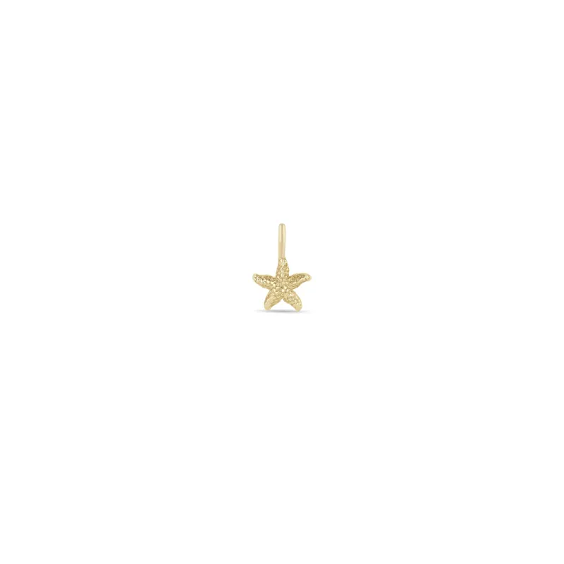 14k Starfish Charm sold by Zoe Chicco