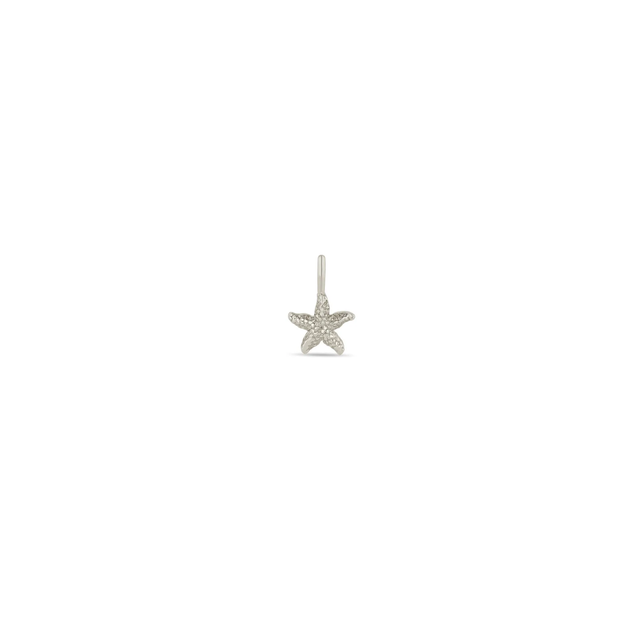 14k Single Starfish Charm sold by Zoe Chicco product image thumbnail 3