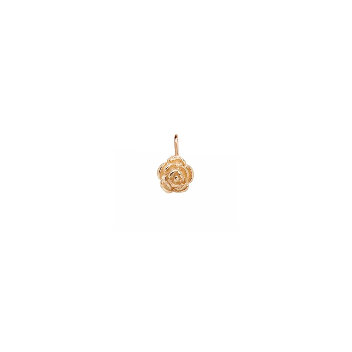 14k Single Rose Charm sold by Zoe Chicco product image thumbnail 3