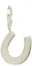 14k Midi Bitty Horseshoe Charm sold by Zoe Chicco product image thumbnail 4