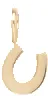 14k Midi Bitty Horseshoe Charm sold by Zoe Chicco product image thumbnail 2