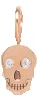 14k Midi Bitty Diamond Eyes Skull Charm sold by Zoe Chicco product image thumbnail 3