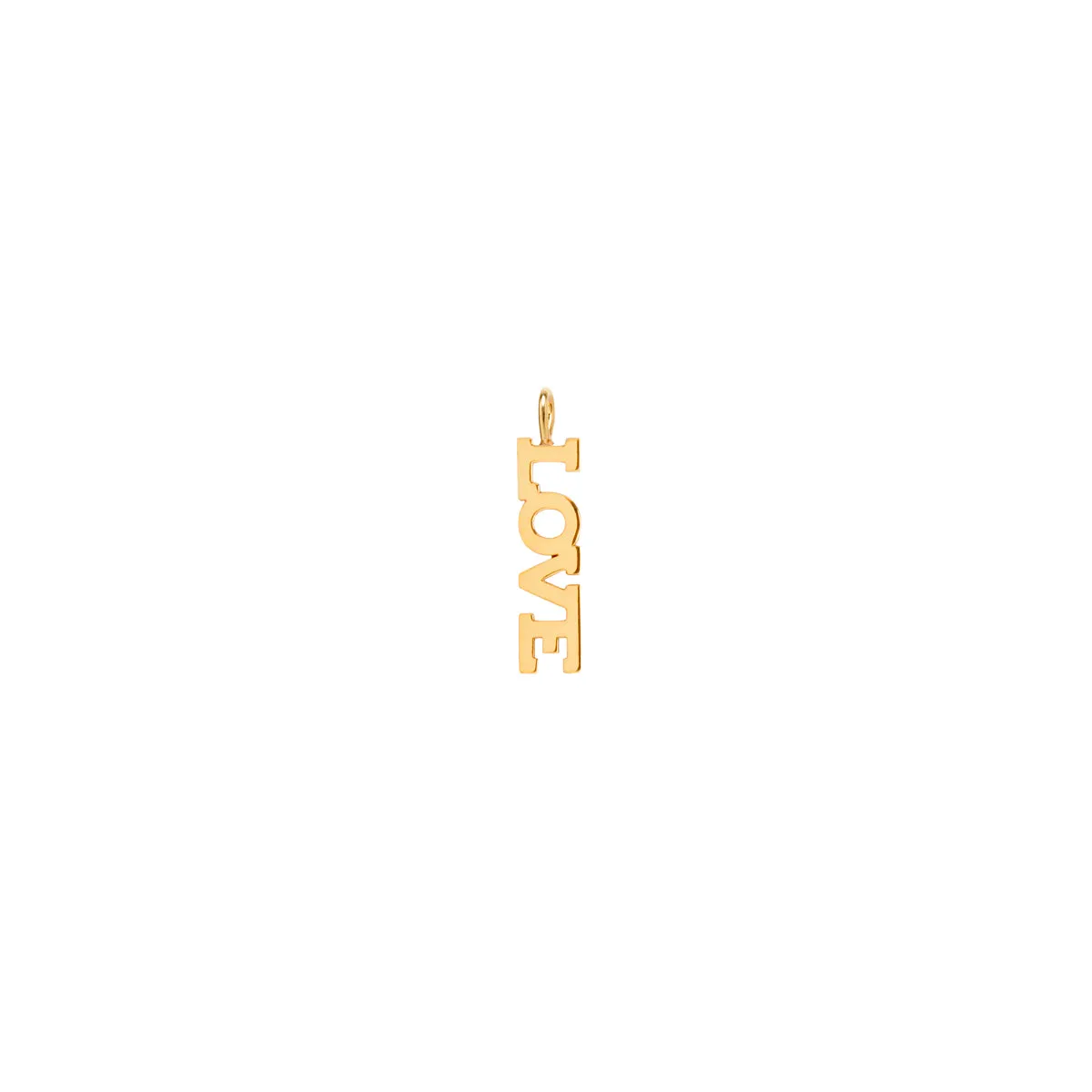 14k 4 Letter Charm Pendant sold by Zoe Chicco