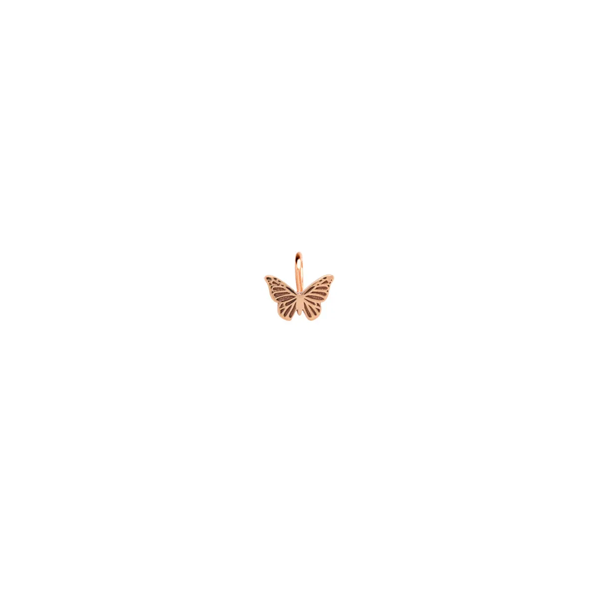14k Single Midi Bitty Butterfly Charm sold by Zoe Chicco product image thumbnail 5