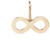 14k Midi Bitty Infinity Charm sold by Zoe Chicco product image thumbnail 2