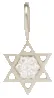 14k Midi Bitty Pavé Diamond Star of David Charm sold by Zoe Chicco product image thumbnail 4