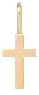 14k Midi Bitty Cross Charm sold by Zoe Chicco product image thumbnail 2