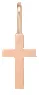 14k Midi Bitty Cross Charm sold by Zoe Chicco product image thumbnail 3