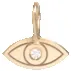 14k Midi Bitty Diamond Evil Eye Charm sold by Zoe Chicco product image thumbnail 2