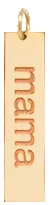 14k Nameplate Charm Pendant sold by Zoe Chicco product image thumbnail 2
