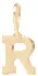14k Letter Charm Pendant sold by Zoe Chicco product image thumbnail 2