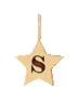 14k Initial Star Charm sold by Zoe Chicco product image thumbnail 3