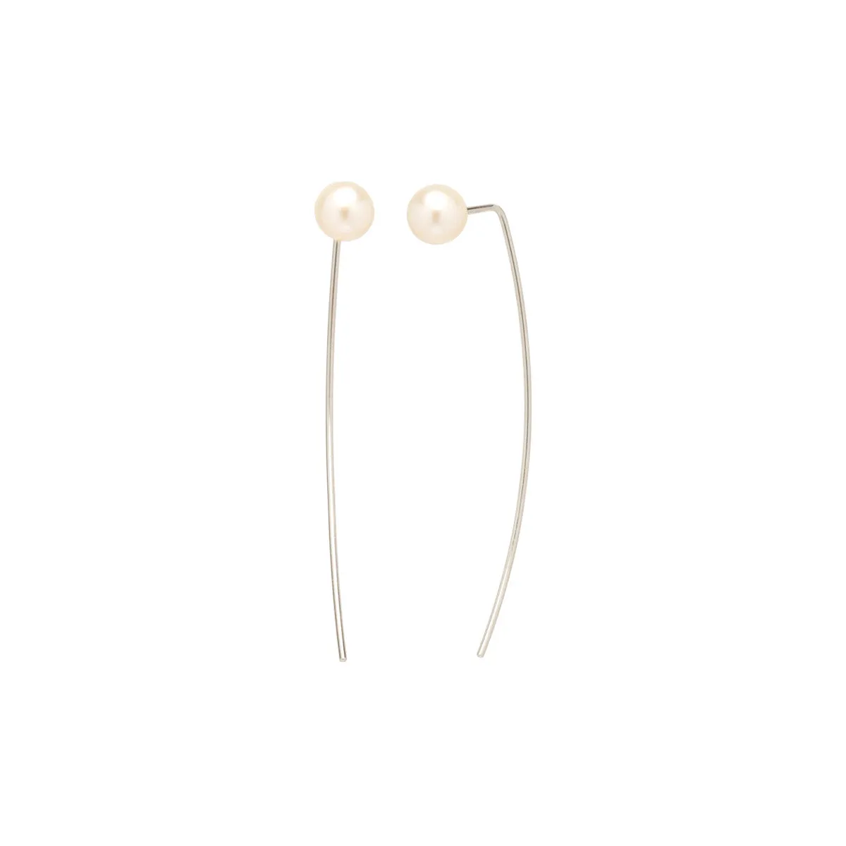 14k Pearl Long Wire Threader sold by Zoe Chicco product image thumbnail 3