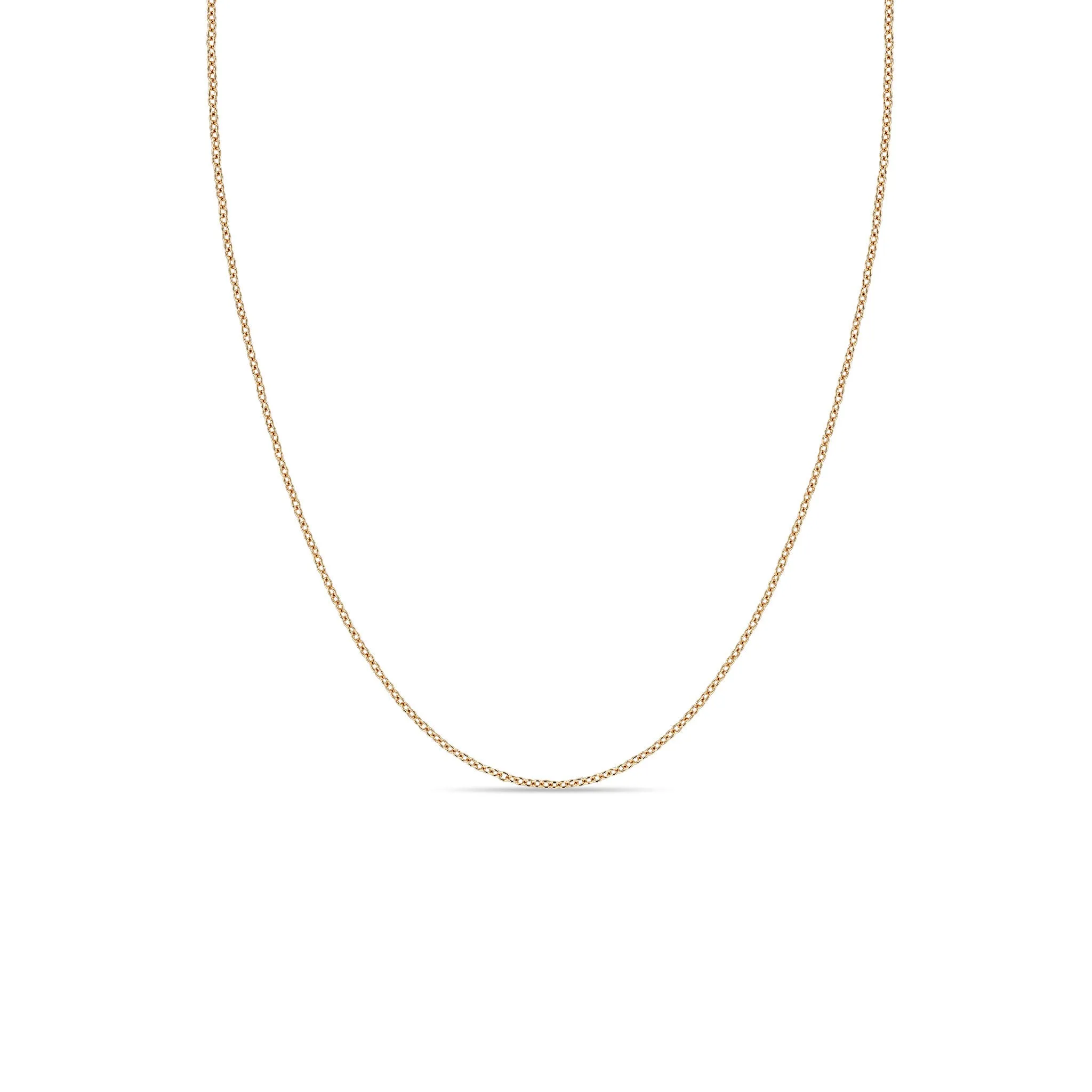 14k Cable Chain Necklace sold by Zoe Chicco product image thumbnail 5