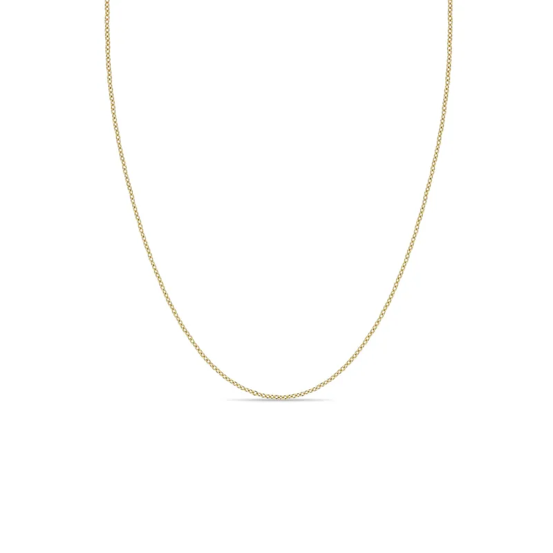 14k Cable Chain Necklace sold by Zoe Chicco