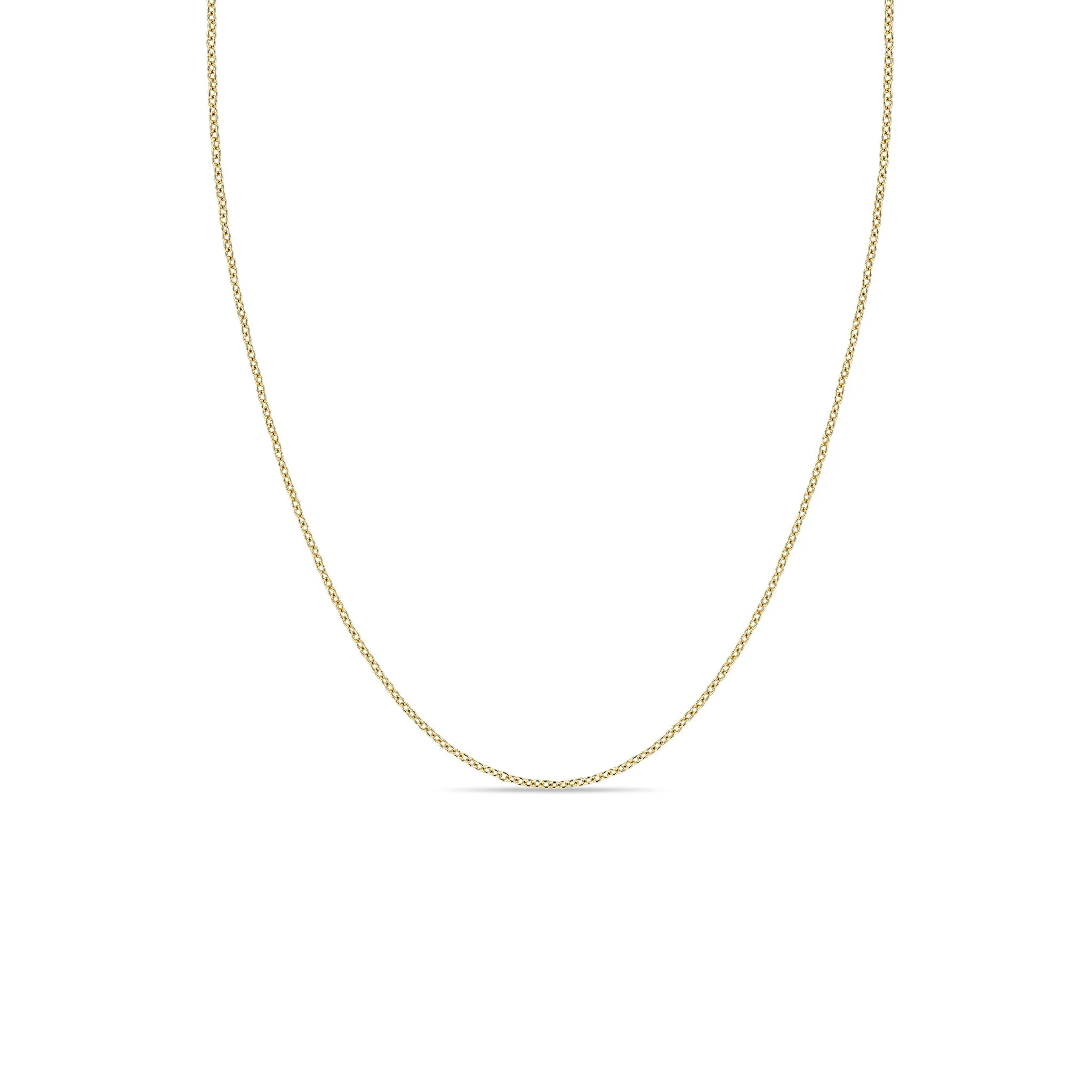 14k Cable Chain Necklace sold by Zoe Chicco